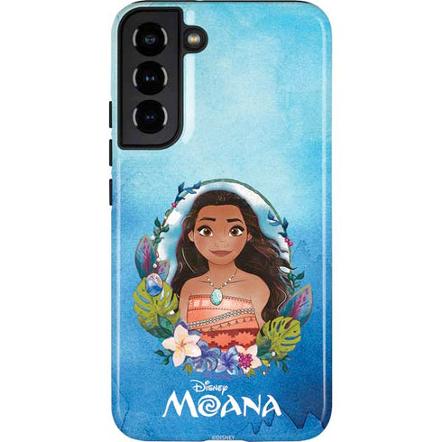 Disney Princess Moana Portrait Galaxy S22 Plus Pro Case