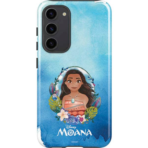 Disney Princess Moana Portrait Galaxy S23 Plus Pro Case