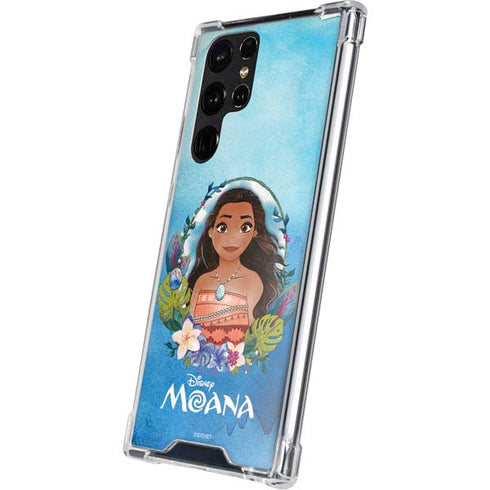 Disney Princess Moana Portrait Galaxy S23 Ultra Clear Case