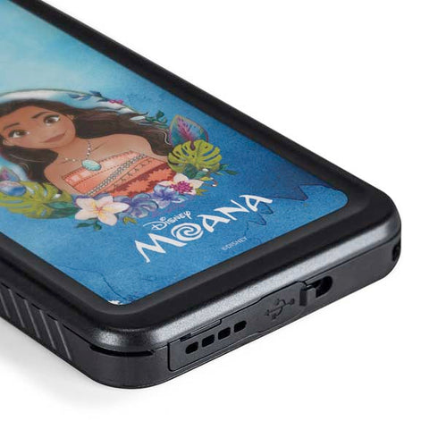 Disney Princess Moana Portrait Galaxy S24 Plus Waterproof Case