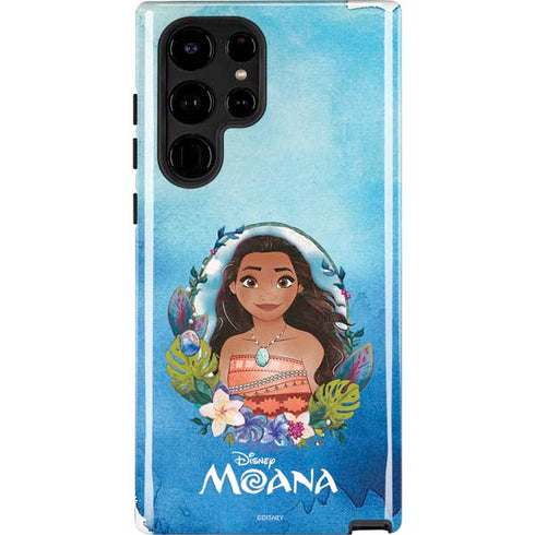 Disney Princess Moana Portrait Galaxy Cases
