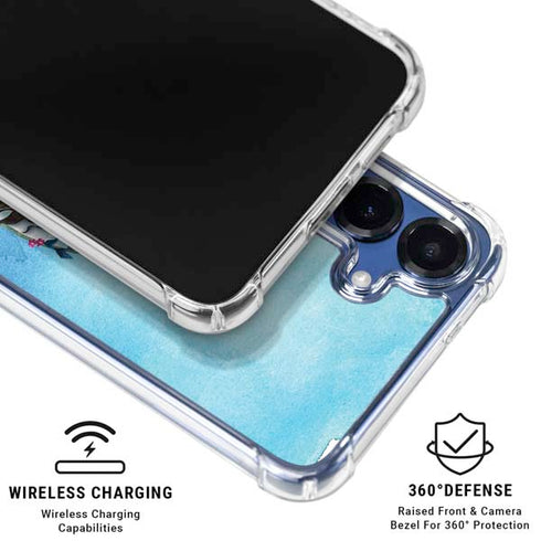 Disney Princess Moana Portrait Galaxy S25 Clear Case