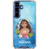 Disney Princess Moana Portrait Galaxy S25 Plus Clear Case
