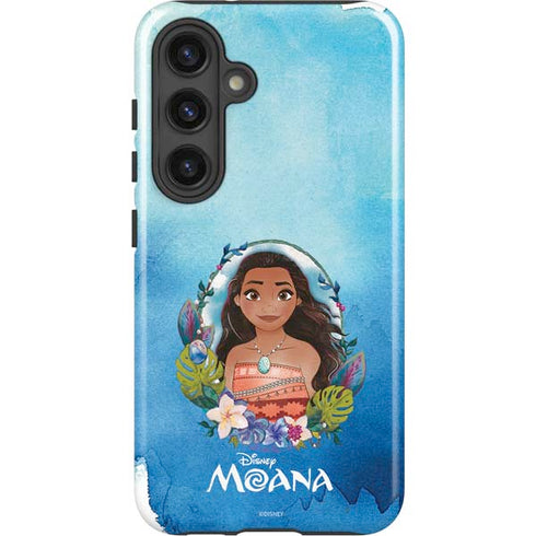 Disney Princess Moana Portrait Galaxy S25 Plus Impact Case