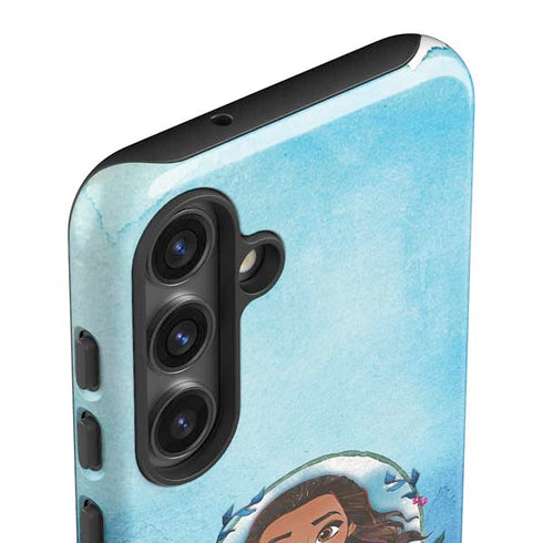 Disney Princess Moana Portrait Galaxy S25 Plus Impact Case