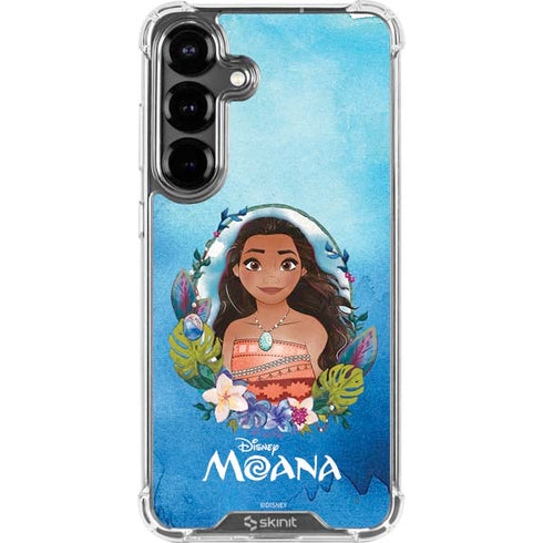 Disney Princess Moana Portrait Galaxy S26 Clear Case