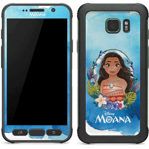 Disney Princess Moana Portrait Galaxy S7 Active Skin