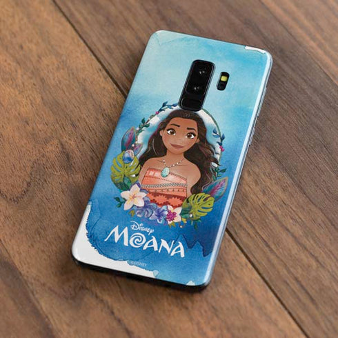 Disney Princess Moana Portrait Galaxy S9 Plus Skin