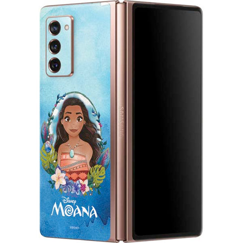 Disney Princess Moana Portrait Galaxy Z Fold2 5G Skin