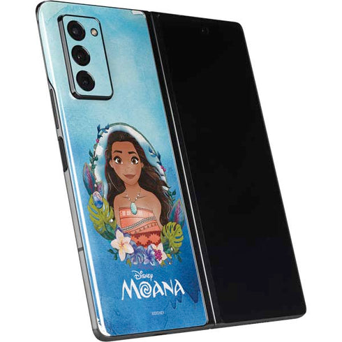 Disney Princess Moana Portrait Galaxy Z Fold2 5G Skin