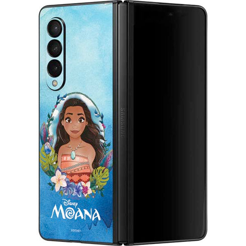 Disney Princess Moana Portrait Galaxy Z Fold3 5G Skin