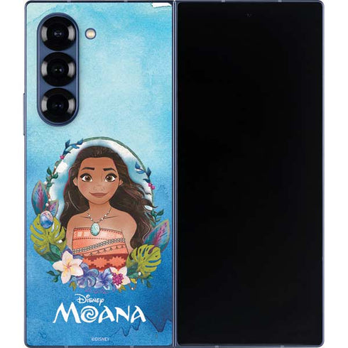 Disney Princess Moana Portrait Galaxy Z Fold6 Skin