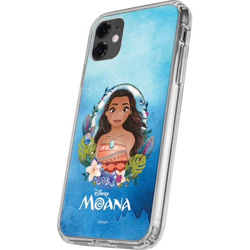 Disney Princess Moana Portrait iPhone 11 Clear Case