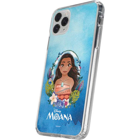 Disney Princess Moana Portrait iPhone 11 Pro Clear Case