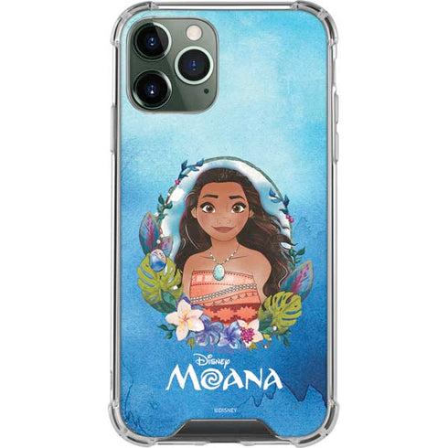 Disney Princess Moana Portrait iPhone 11 Pro Max Clear Case