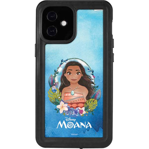 Disney Princess Moana Portrait iPhone 12 Mini Waterproof Case