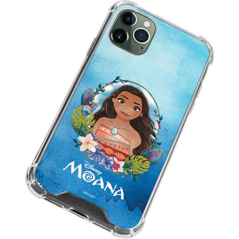Disney Princess Moana Portrait iPhone 12 Pro Clear Case