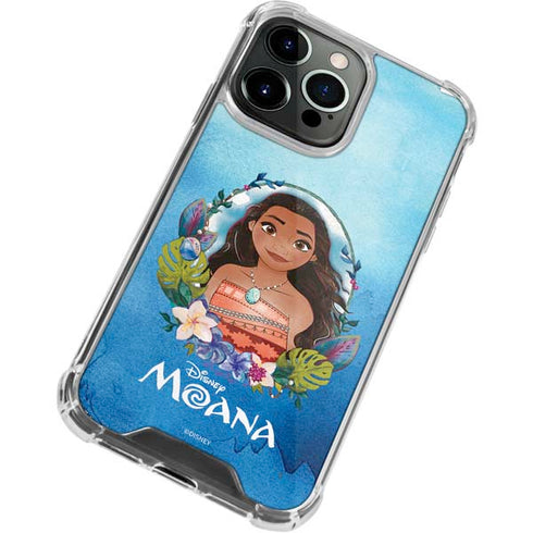 Disney Princess Moana Portrait iPhone 13 Pro Max Clear Case
