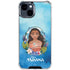 Disney Princess Moana Portrait iPhone 14 Plus Clear Case