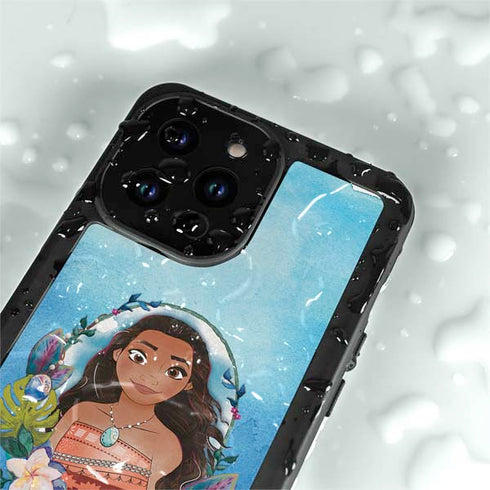 Disney Princess Moana Portrait iPhone 14 Pro Waterproof Case