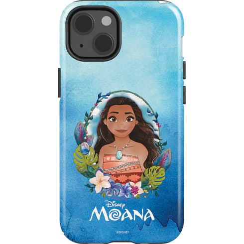 Disney Princess Moana Portrait iPhone 15 Plus Impact Case