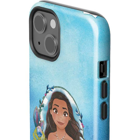 Disney Princess Moana Portrait iPhone 15 Plus Impact Case