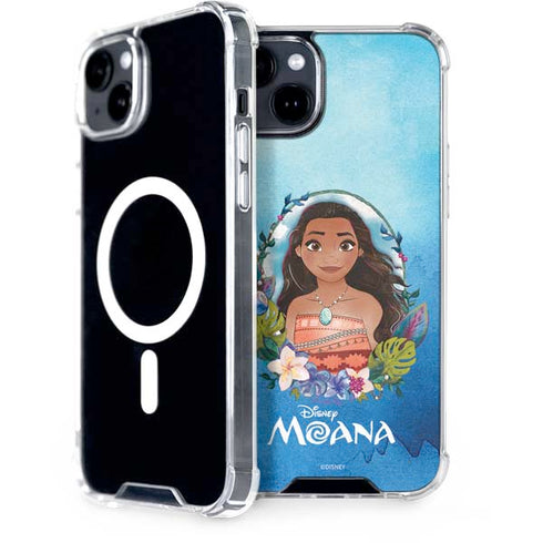 Disney Princess Moana Portrait iPhone 15 Plus MagSafe Case