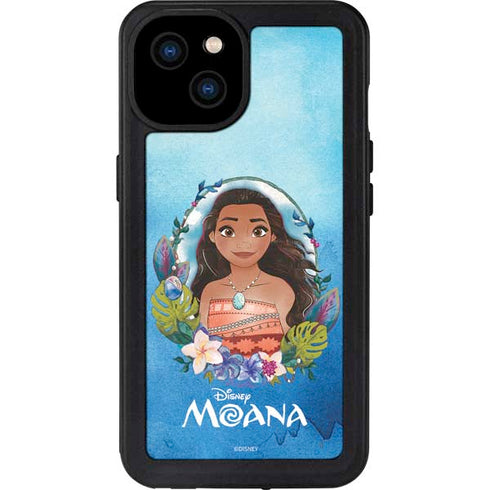 Disney Princess Moana Portrait iPhone 15 Plus Waterproof Case