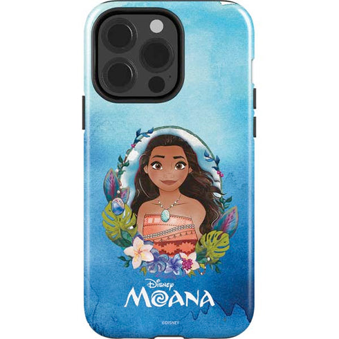 Disney Princess Moana Portrait iPhone 15 Pro Impact Case