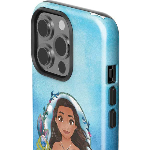 Disney Princess Moana Portrait iPhone 15 Pro Impact Case