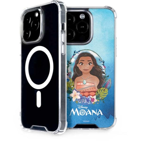 Disney Princess Moana Portrait iPhone 15 Pro MagSafe Case