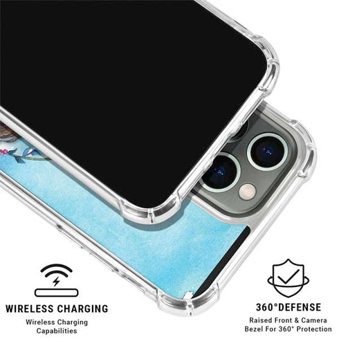 Disney Princess Moana Portrait iPhone 15 Pro Max Clear Case