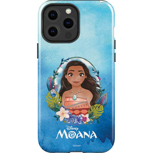 Disney Princess Moana Portrait iPhone 15 Pro Max Impact Case