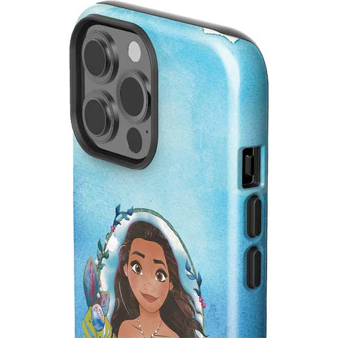 Disney Princess Moana Portrait iPhone 15 Pro Max Impact Case
