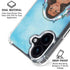 Disney Princess Moana Portrait iPhone 16 Clear Case