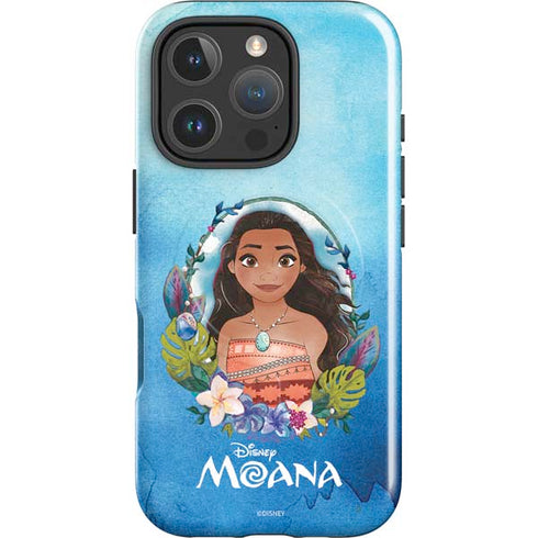 Disney Princess Moana Portrait iPhone 16 Pro Max Magsafe Impact Case