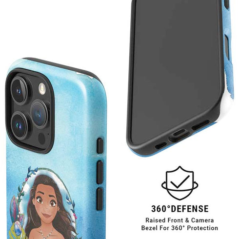 Disney Princess Moana Portrait iPhone 16 Pro Max Magsafe Impact Case