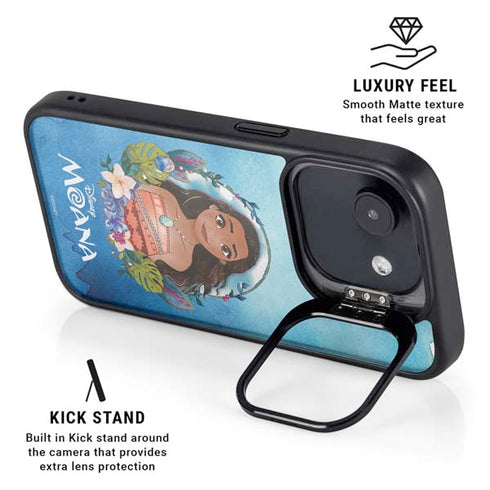 Disney Princess Moana Portrait iPhone 16e Kickstand Case