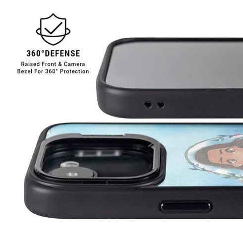 Disney Princess Moana Portrait iPhone 16e Kickstand Case
