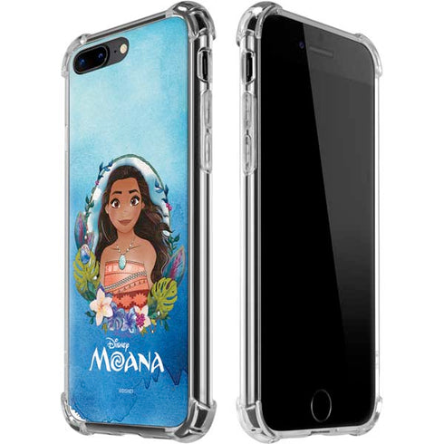 Disney Princess Moana Portrait iPhone 7/8 Plus Clear Case
