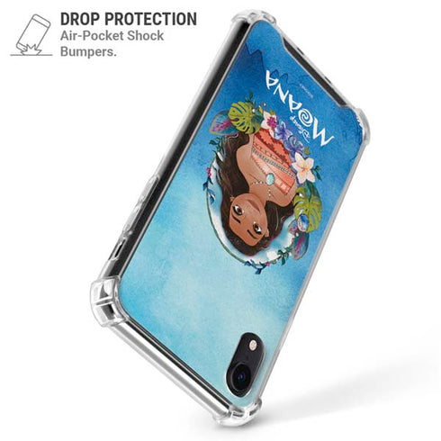Disney Princess Moana Portrait iPhone XR Clear Case