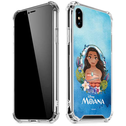 Disney Princess Moana Portrait iPhone XS Max Clear Case