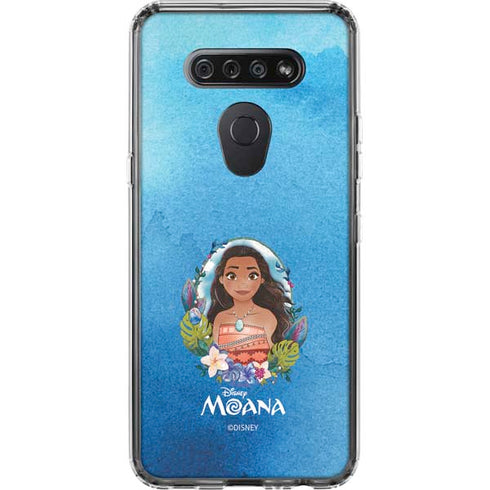Disney Princess Moana Portrait LG K51/Q51 Clear Case