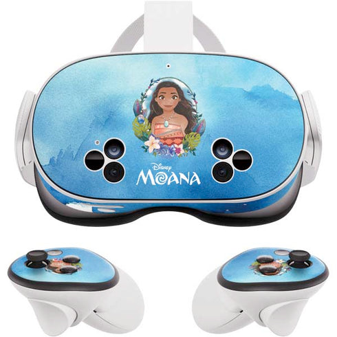 Disney Princess Moana Portrait Meta Quest 3S Skin