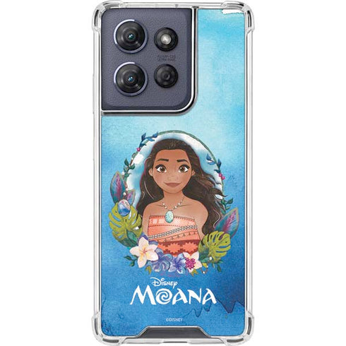Disney Princess Moana Portrait Moto G 5G (2025) Clear Case