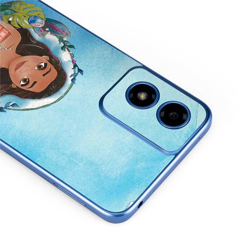Disney Princess Moana Portrait Moto G Play 4G (2024) Skin
