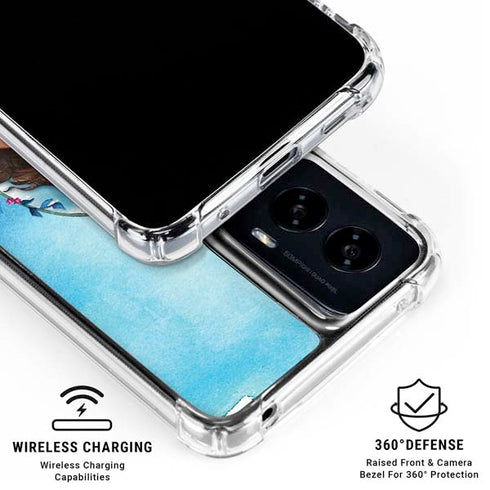 Disney Princess Moana Portrait Moto G Power 5G (2024) Clear Case