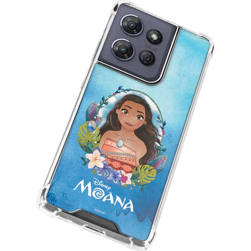 Disney Princess Moana Portrait Moto G Power 5G (2025) Clear Case