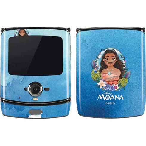 Disney Princess Moana Portrait Motorola RAZR Skin