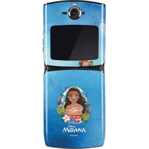Disney Princess Moana Portrait Motorola RAZR Skin